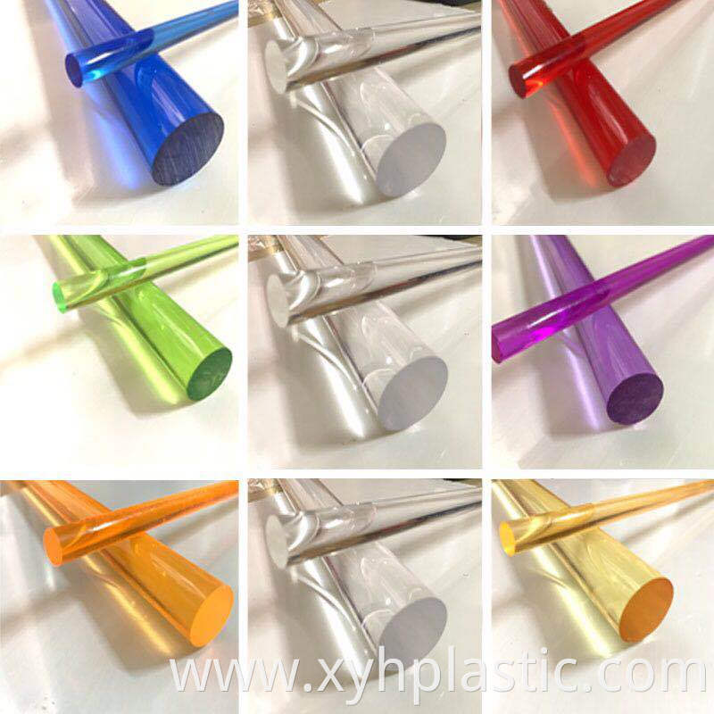 color acrylic tube